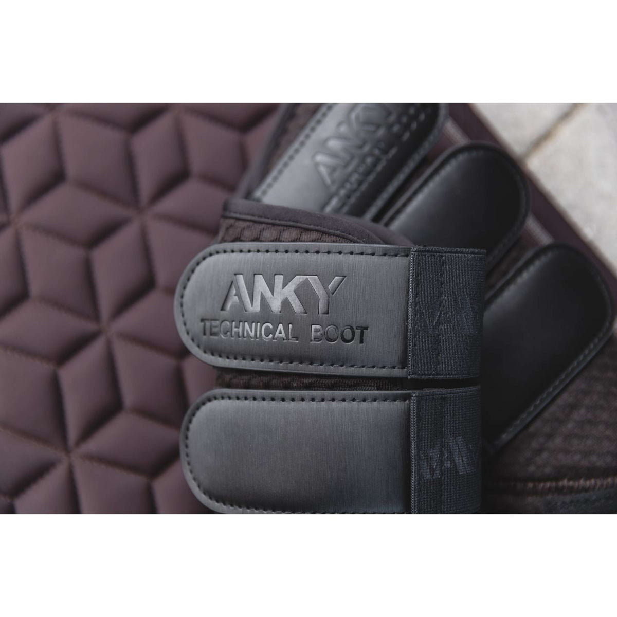 ANKY Leg Protectors AW25 3D Mesh Chocolate Torte