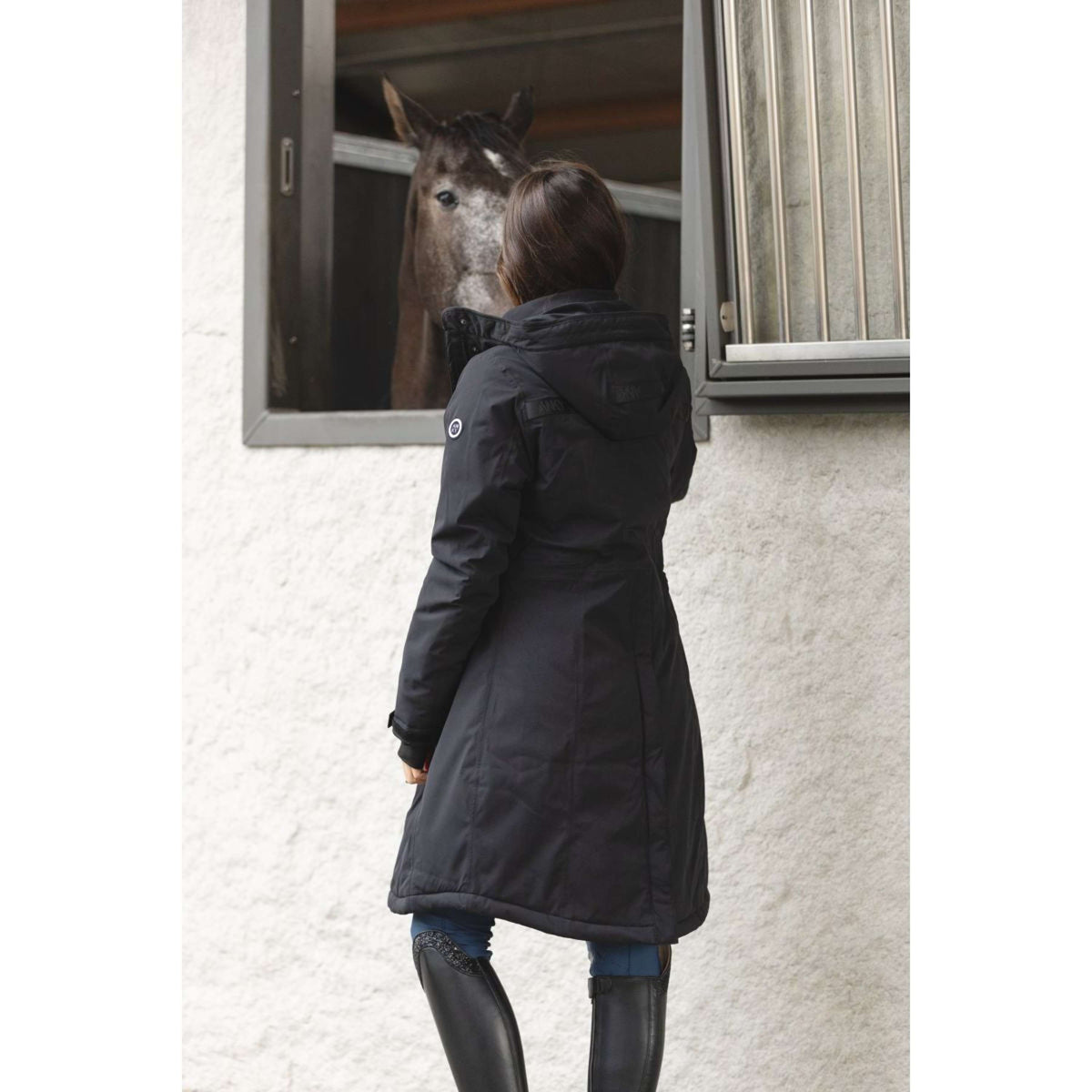 ANKY Long Coat AW25 Black