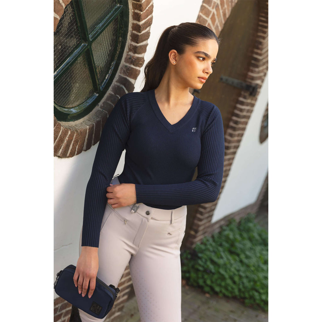 ANKY Pullover Knit ATC261303 Mood Indigo
