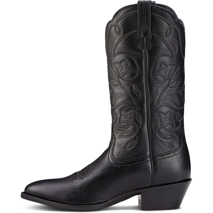 Ariat Westernboot Heritage Black Deertan