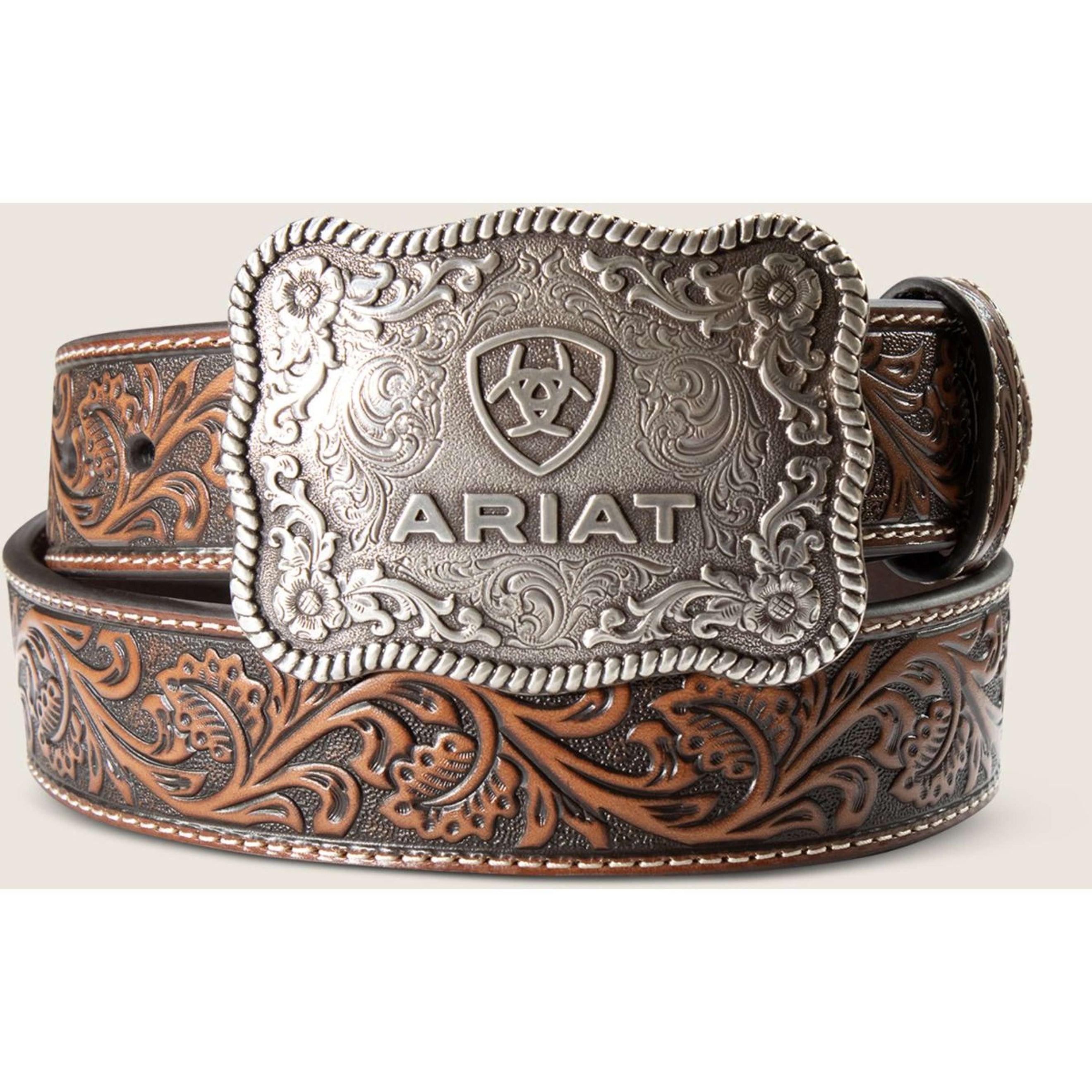 Ariat Belt Cow Buckle Men Black