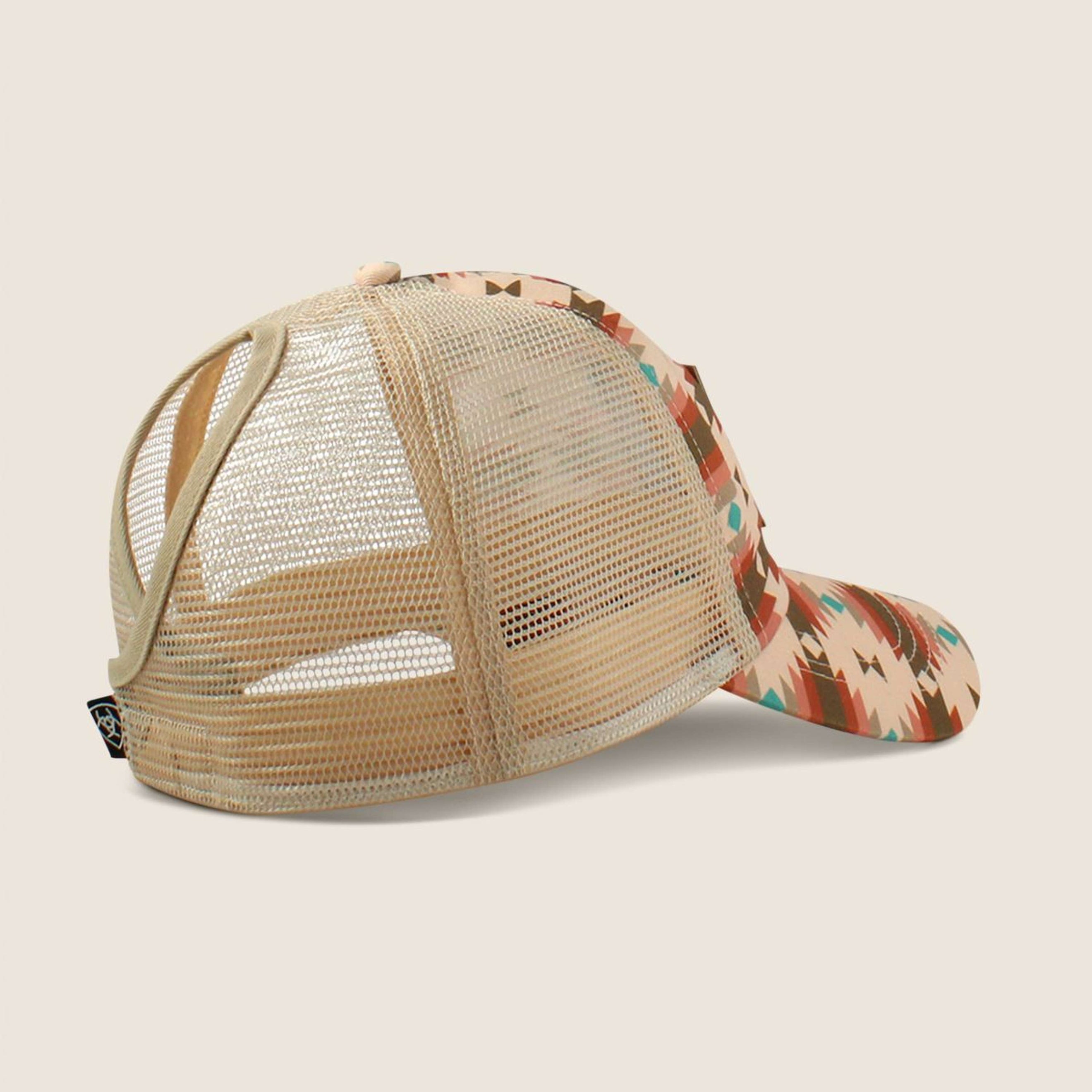 Ariat Cap South West Print Logo Patch Women Pink