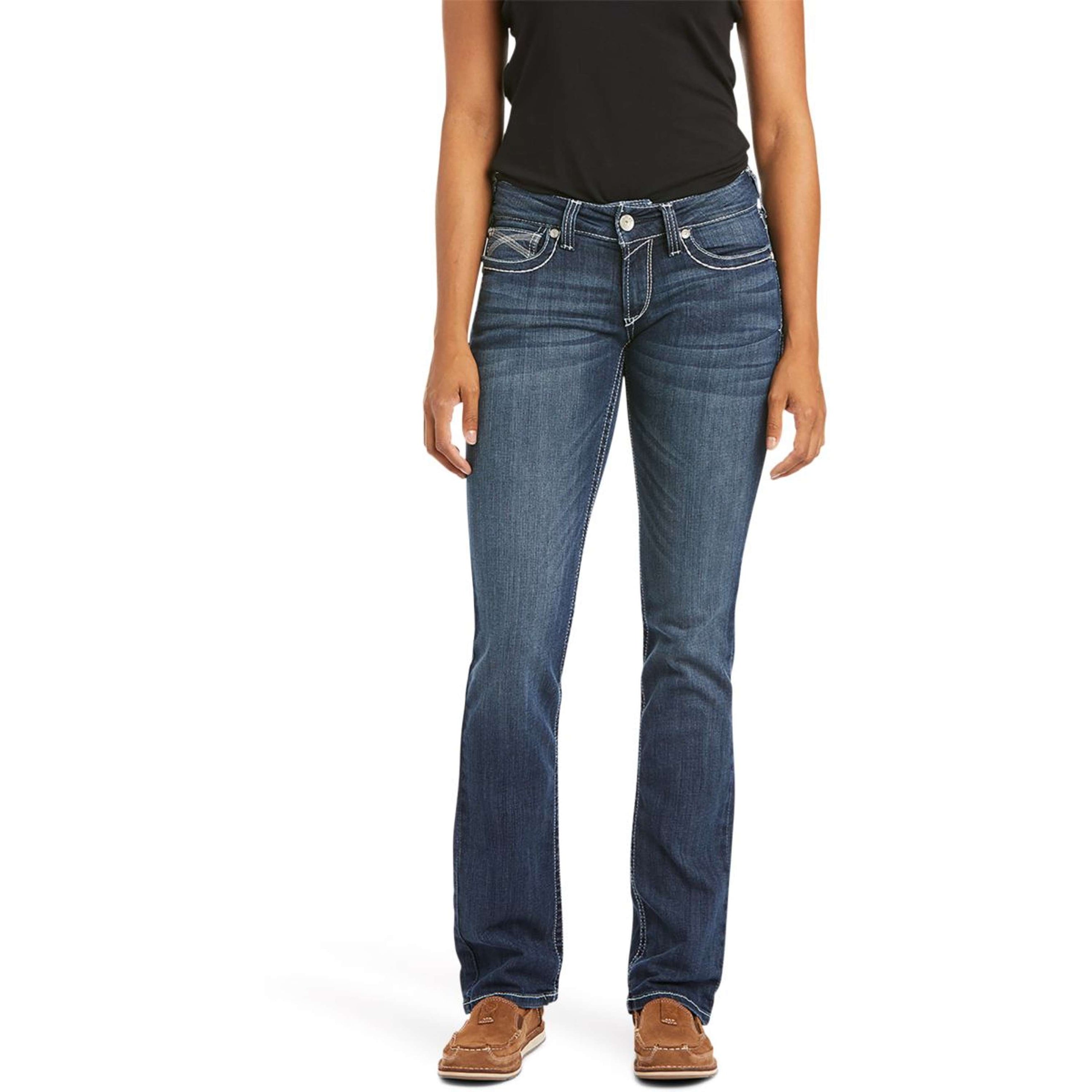 Ariat Pants Ivy Stackable Mid Rise Stretch Dresden