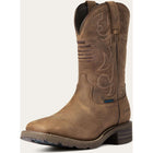 Ariat Western Boots Hybrid Patriot H2O Men Distressed Brown