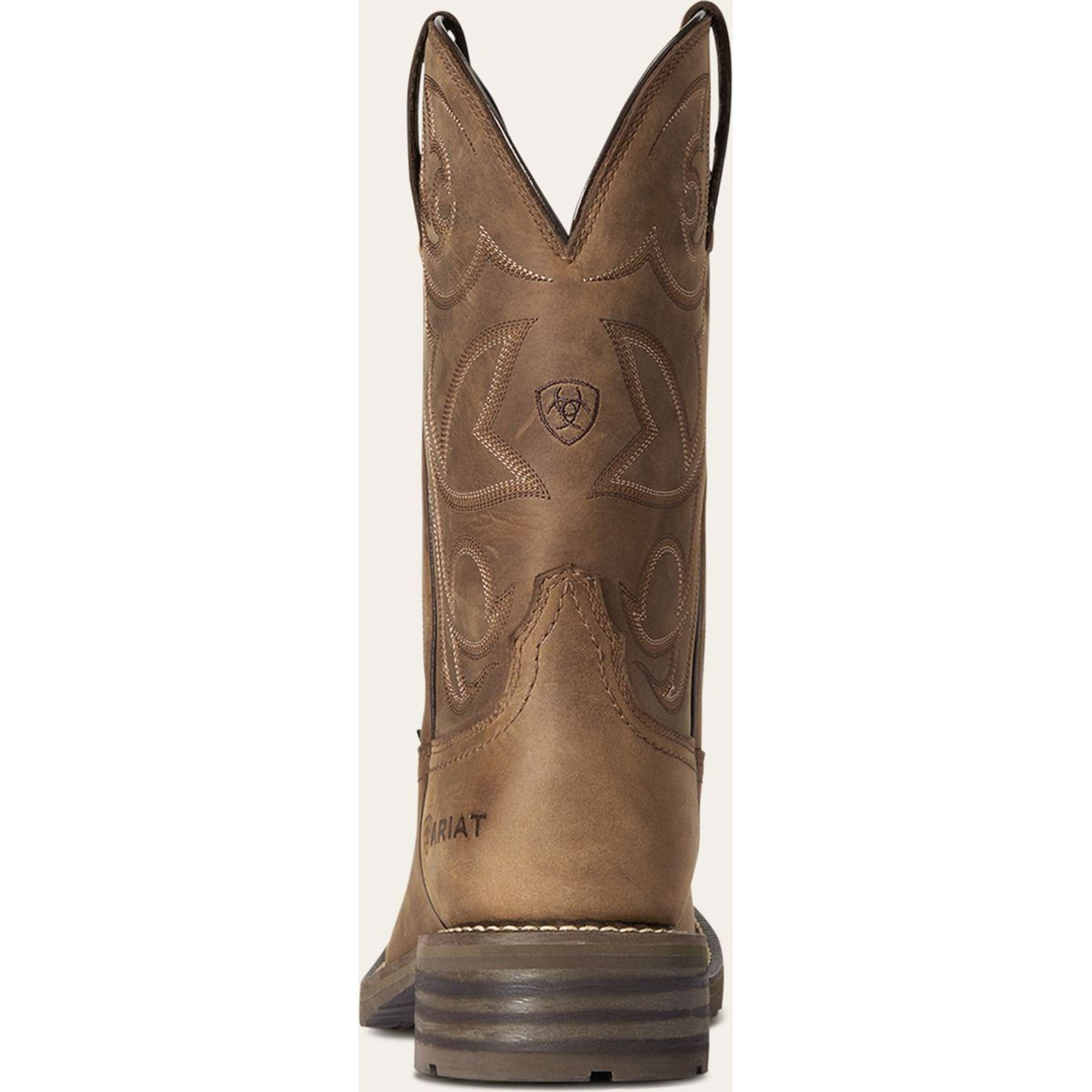 Ariat Western Boots Hybrid Patriot H2O Men Distressed Brown