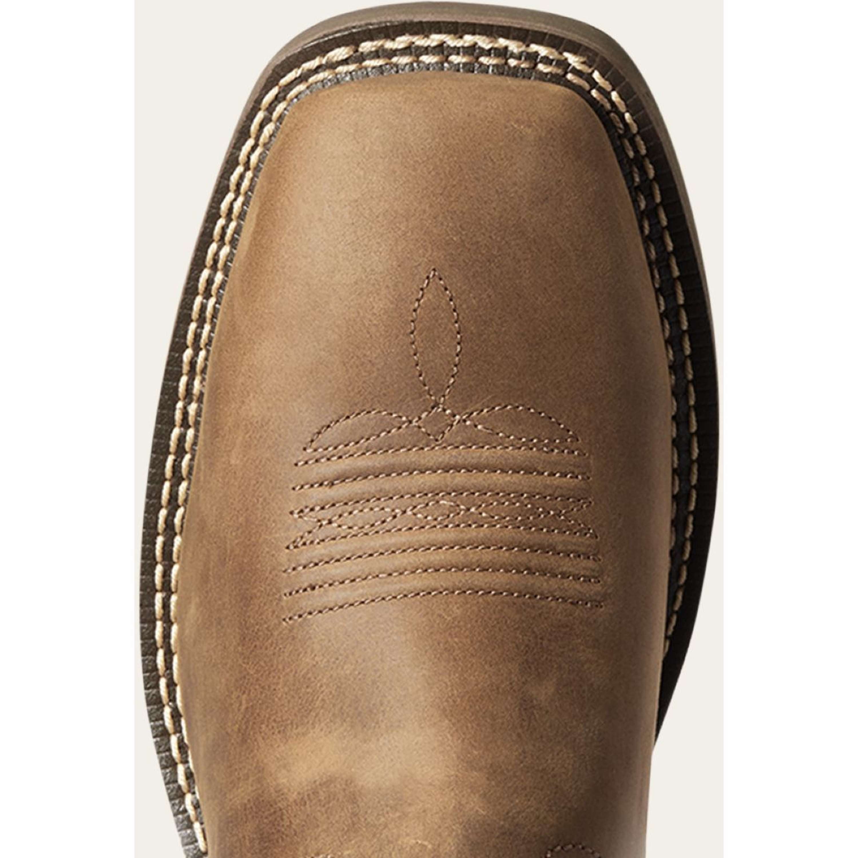 Ariat Western Boots Hybrid Patriot H2O Men Distressed Brown
