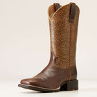Ariat Western Boots Round Up Wide Women Brown