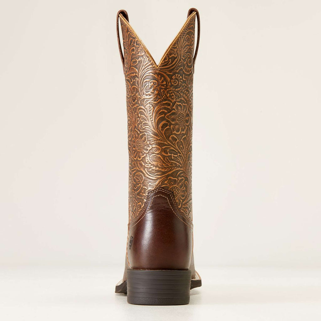 Ariat Western Boots Round Up Wide Women Brown