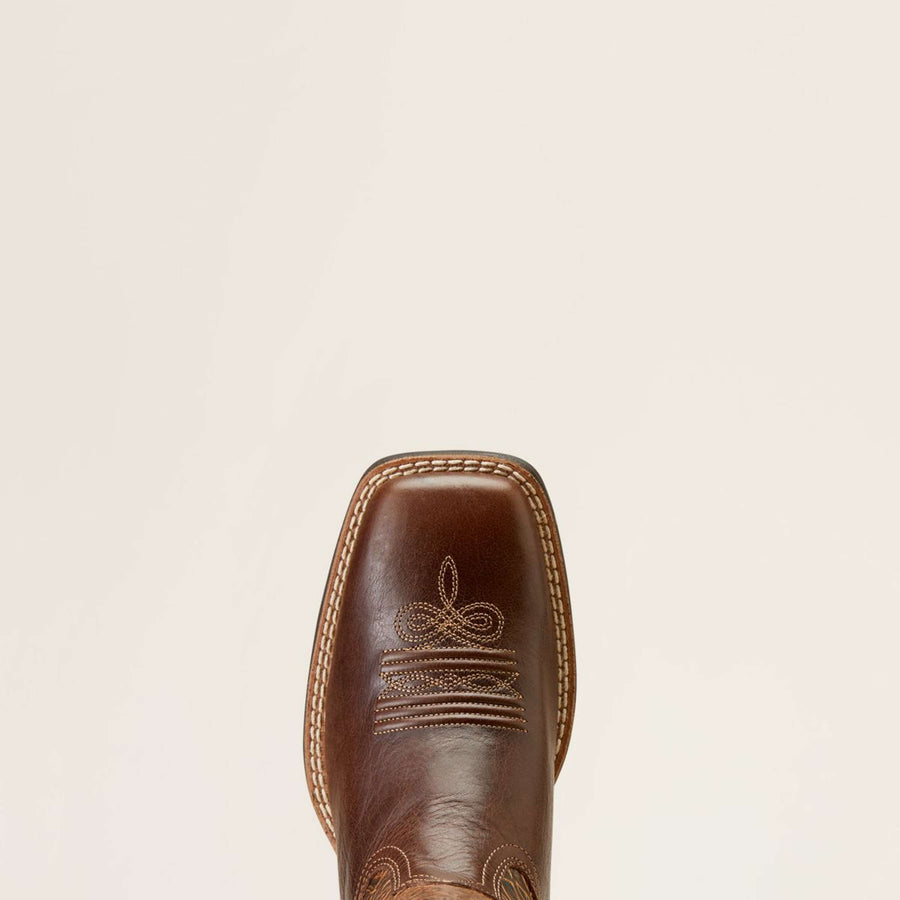 Ariat Western Boots Round Up Wide Women Brown