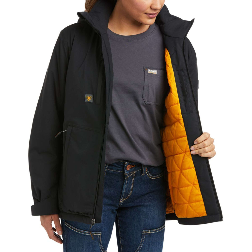 Ariat Jacket Rebar Storm Fighter 2.0 Waterproof Women Black