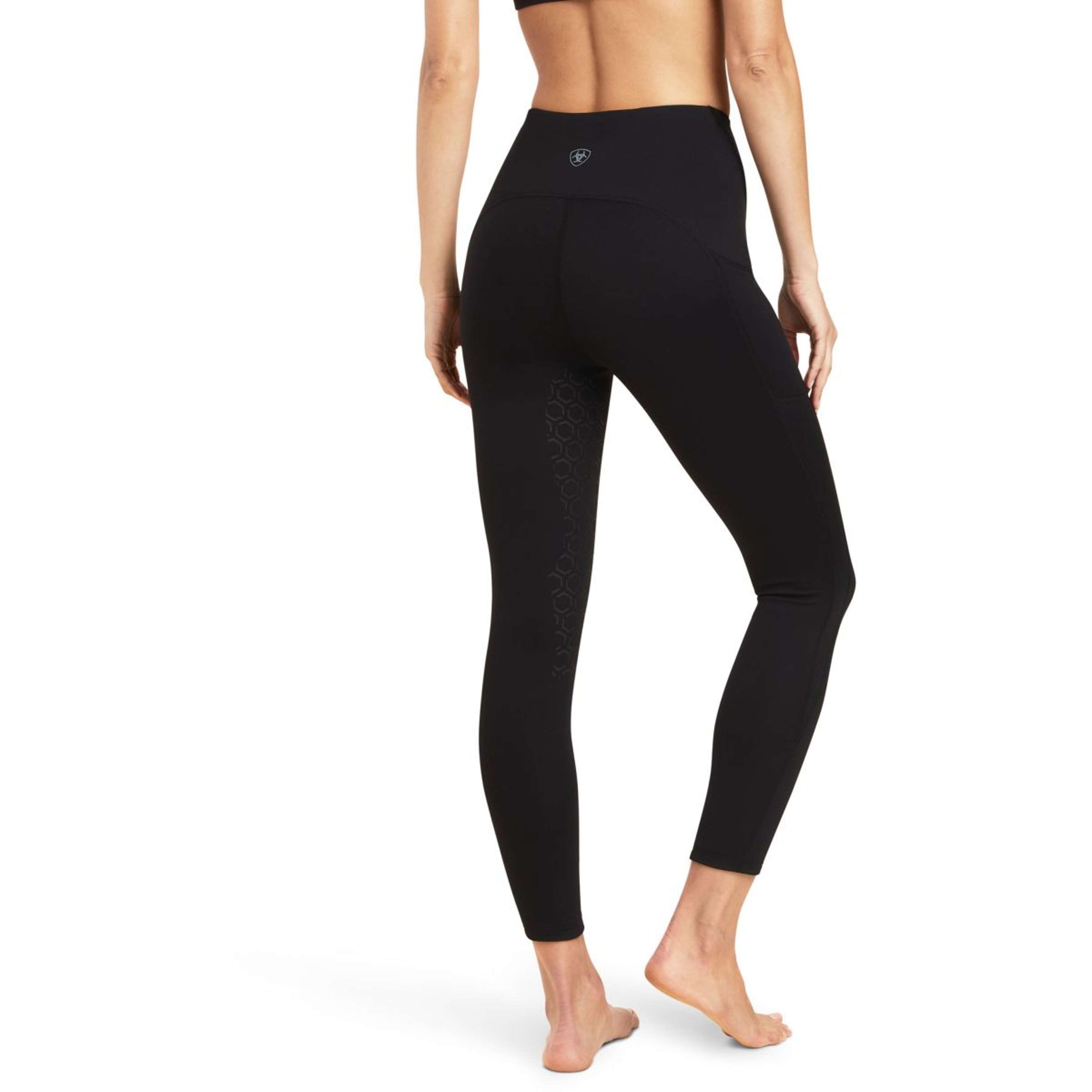 Ariat Riding Legging Venture Thermal Half Grip Black Ariat Riding Legging Venture Thermal Half Grip Black