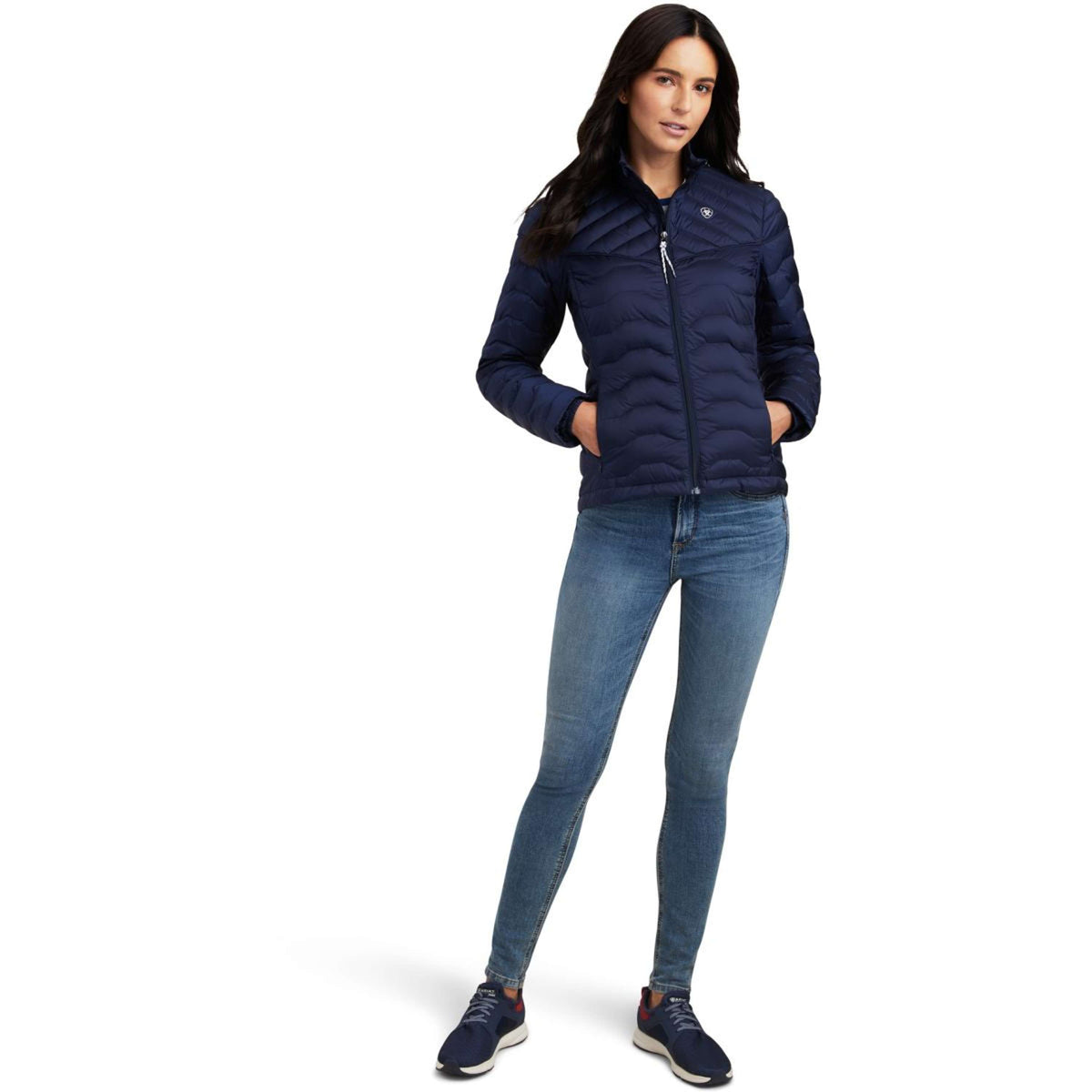 Ariat Down Jacket Ideal Navy Eclipse