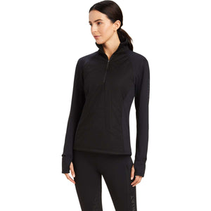 Ariat Sweatshirt Venture Half Zip Black