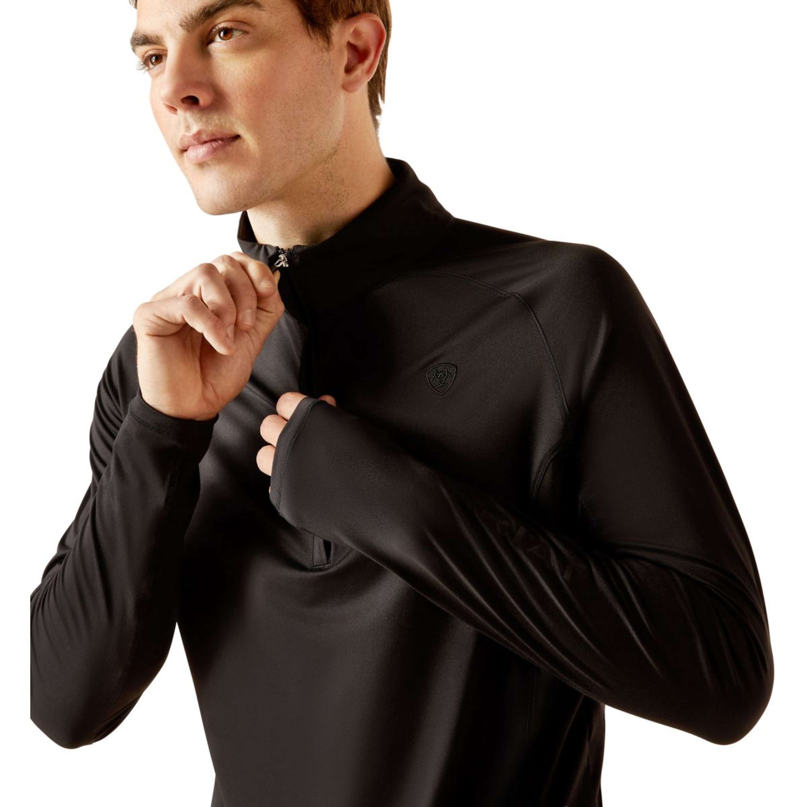 Ariat Base Layer Lowell Zip Men Black