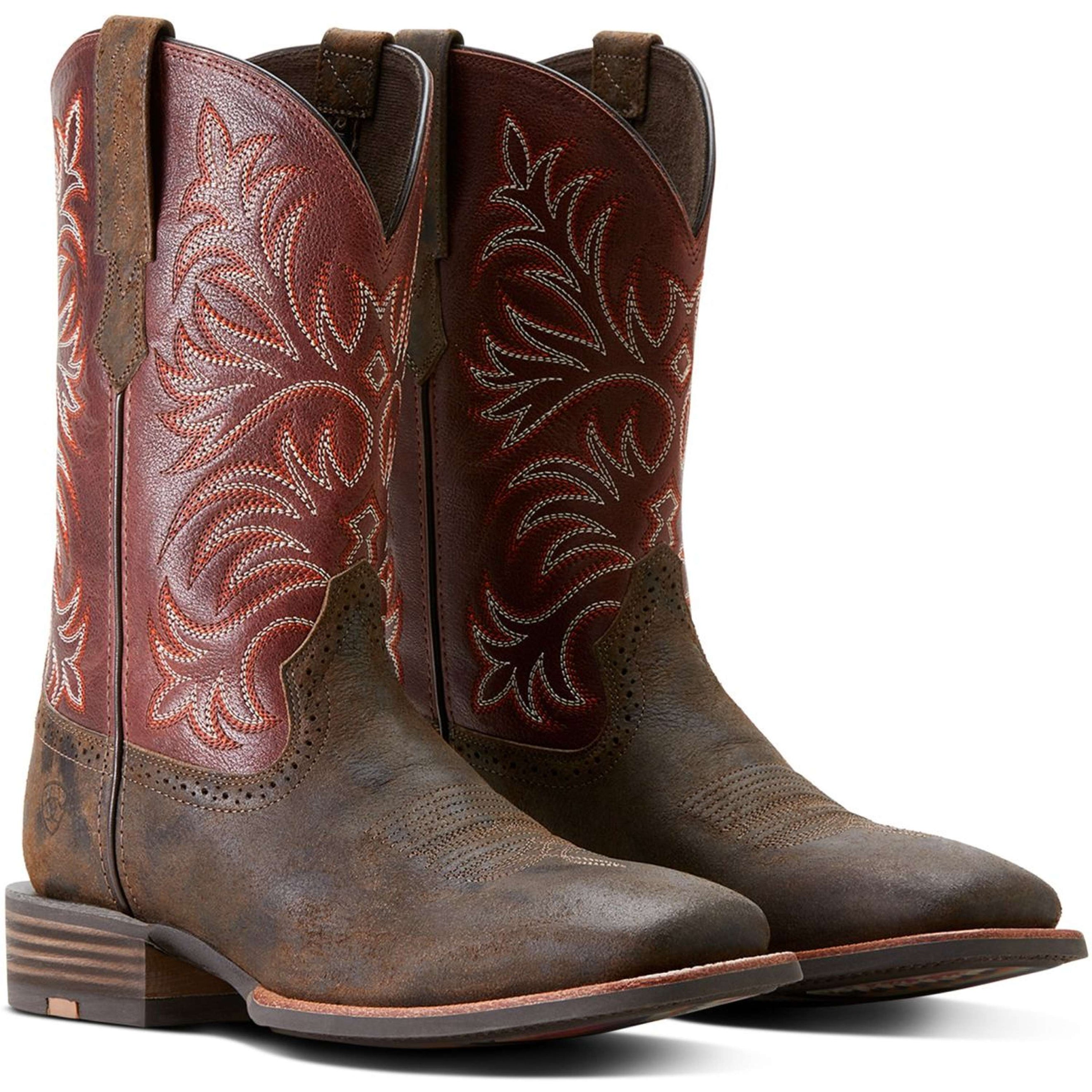 Ariat Westernboot Oakwood Antique Gret/Roasted Chestnut