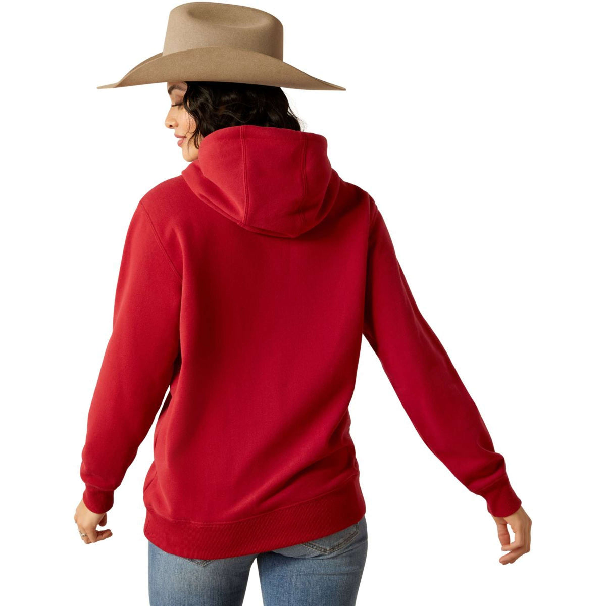 Ariat Sweater Ranch Goods Rio Red