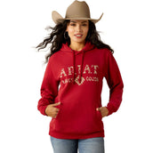 Ariat Sweater Ranch Goods Rio Red