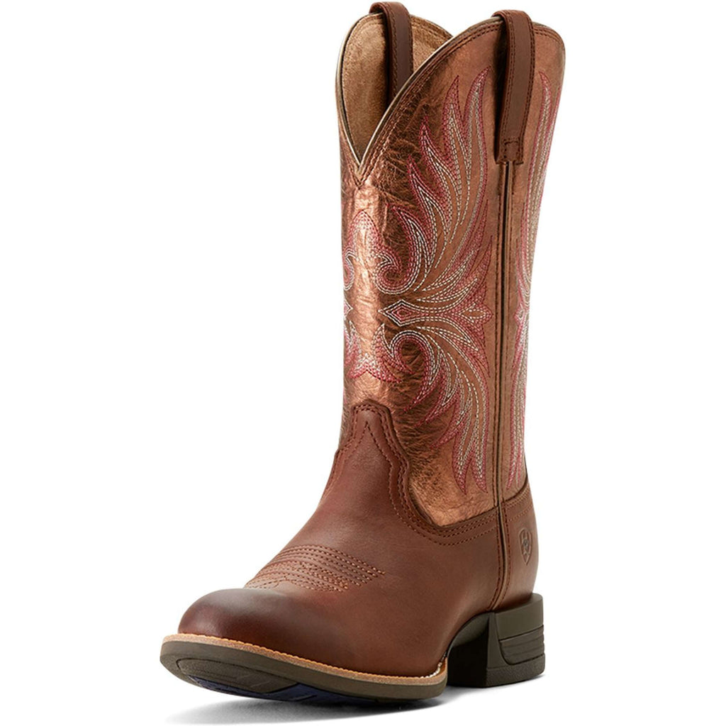 Ariat Western Boots Ranahan Sena Women Sienna Saddle/Rusty Red