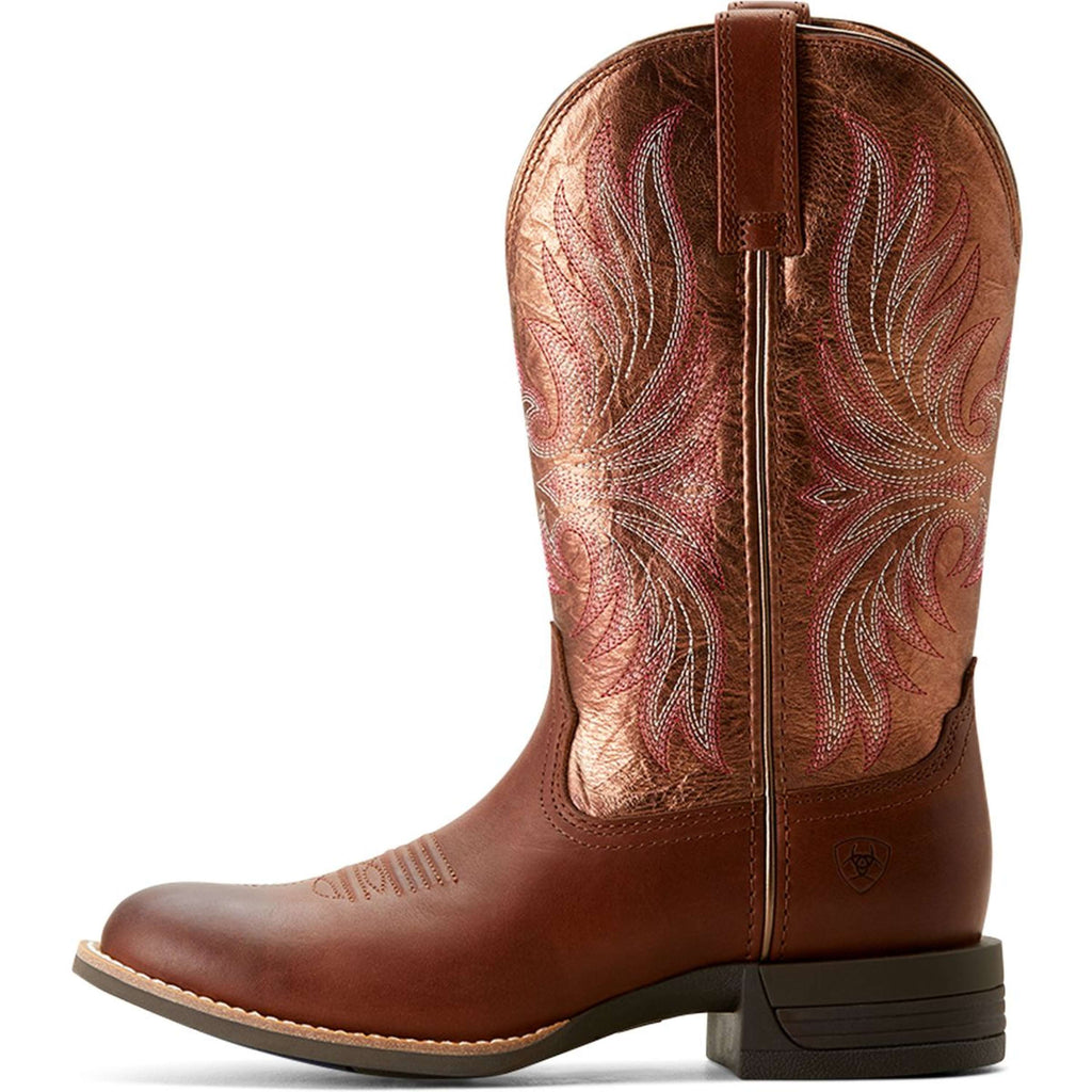Ariat Western Boots Ranahan Sena Women Sienna Saddle/Rusty Red