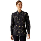Ariat Blouse Cricklade Women Navy