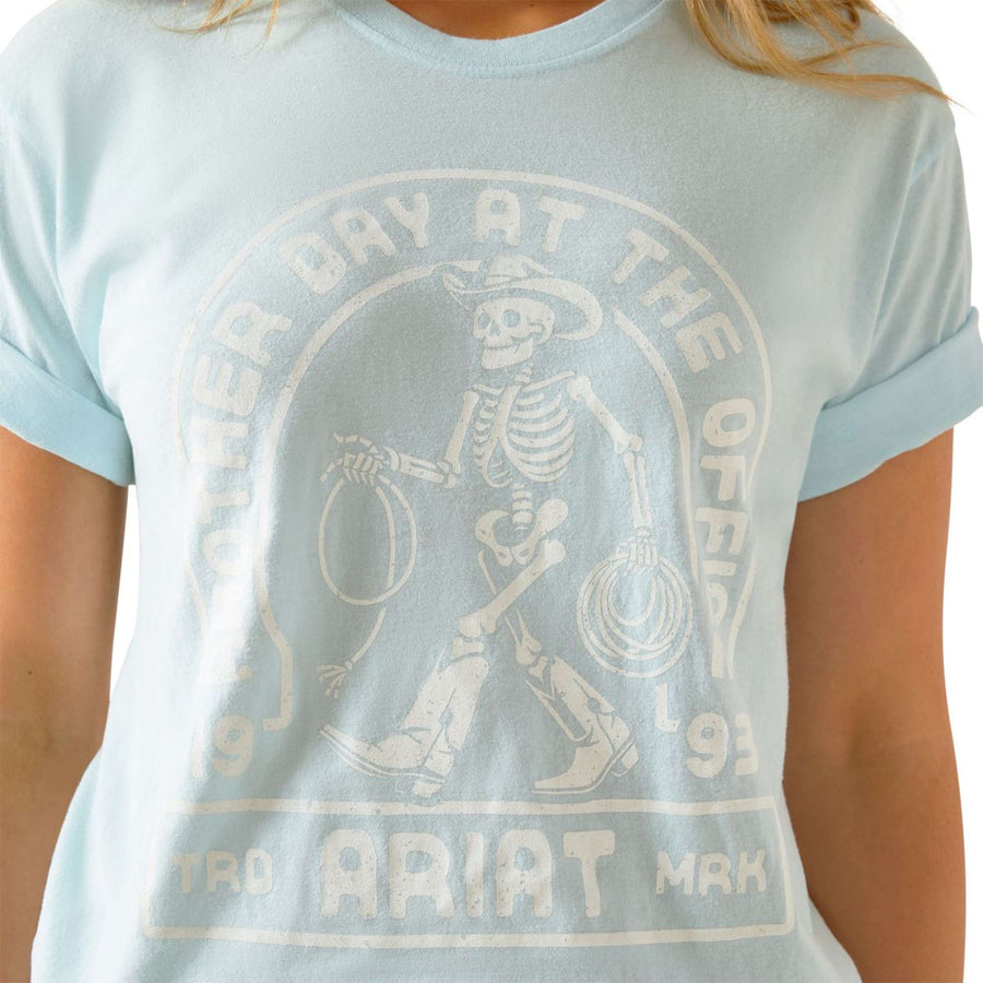 Ariat T-Shirt Another Day Women Vintage Lagoon