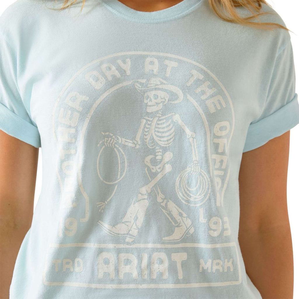 Ariat T-Shirt Another Day Women Vintage Lagoon