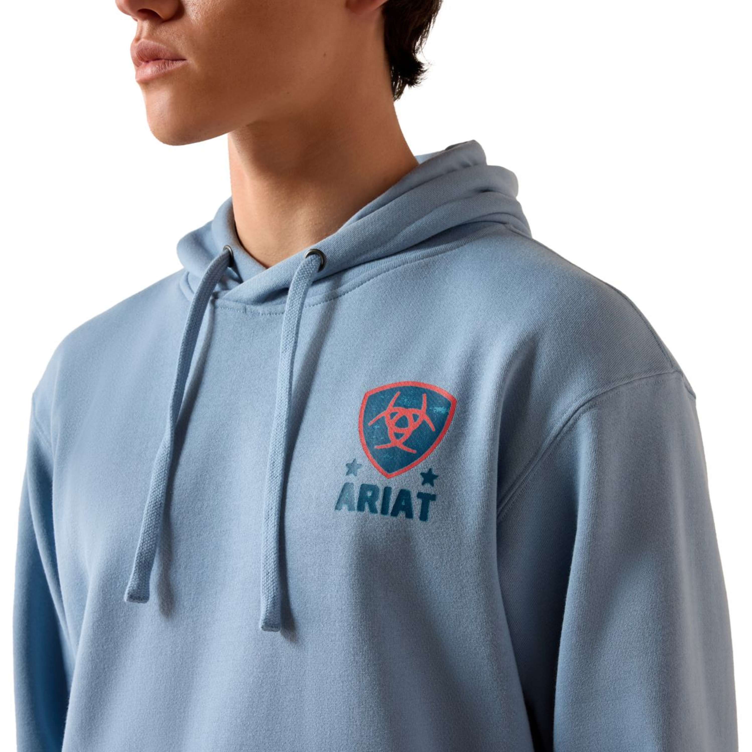 Ariat Sweater Freedom Eagle Men Light Denim