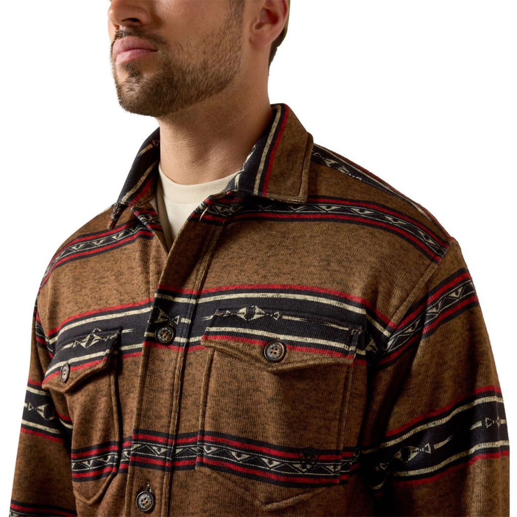 Ariat Blouse Caldwell Men Toffee Serape