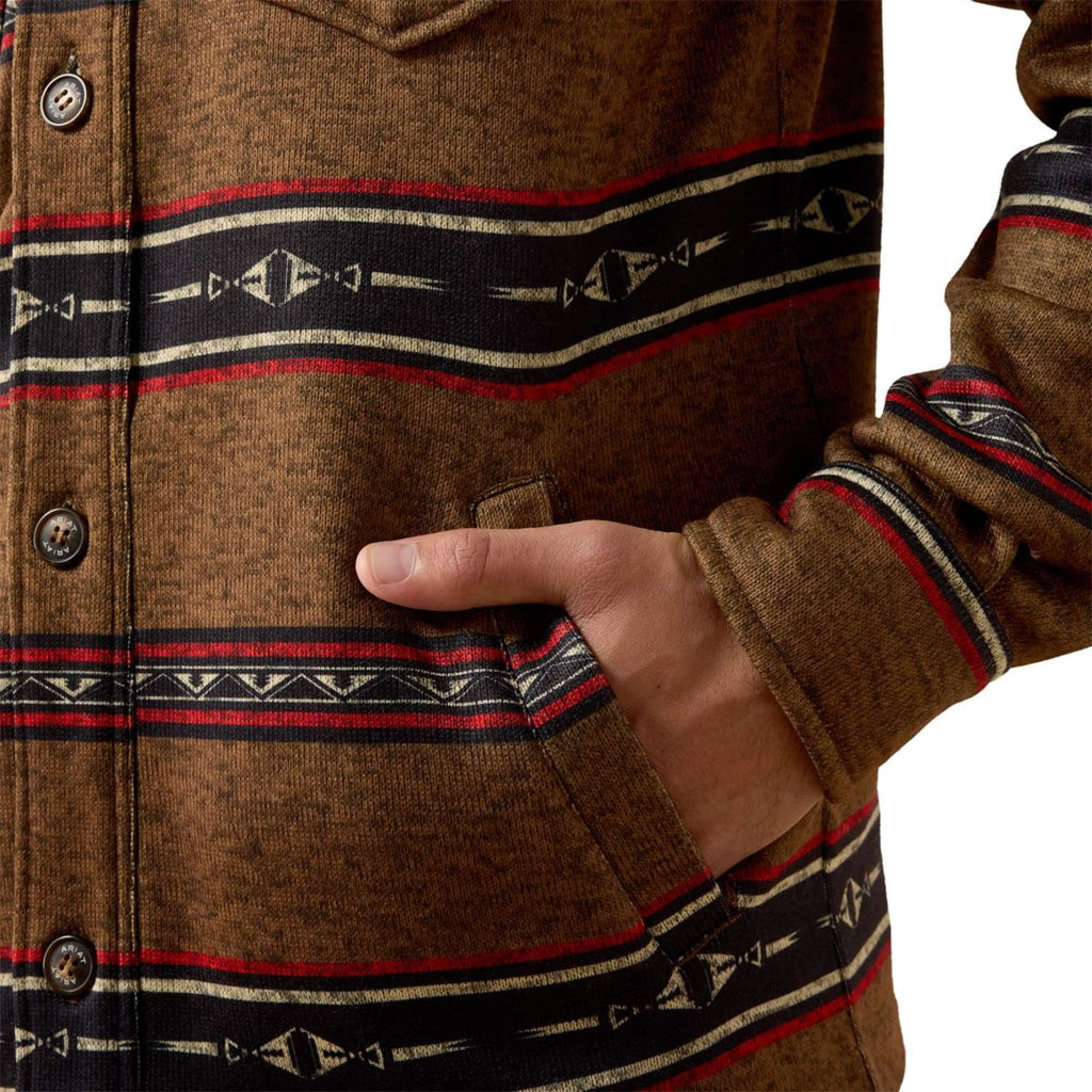 Ariat Blouse Caldwell Men Toffee Serape