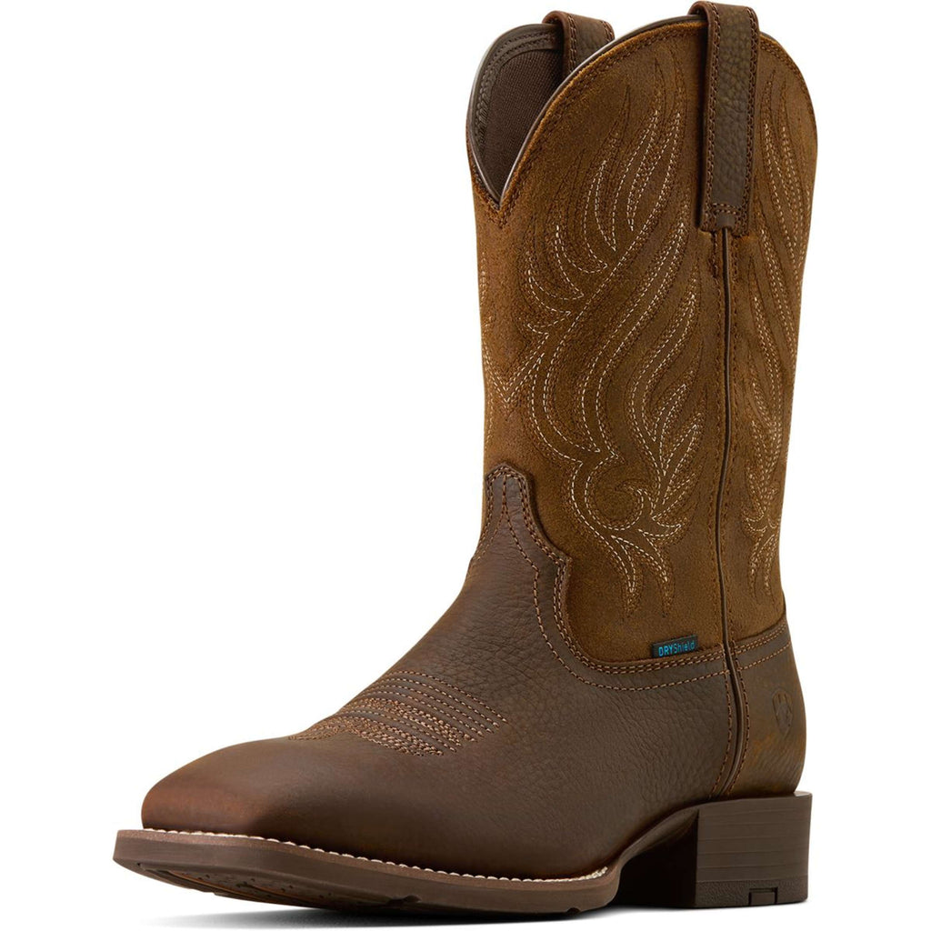 Ariat Western Boots Sport Riggs H2O Men Copper Kettle/Espresso Tan