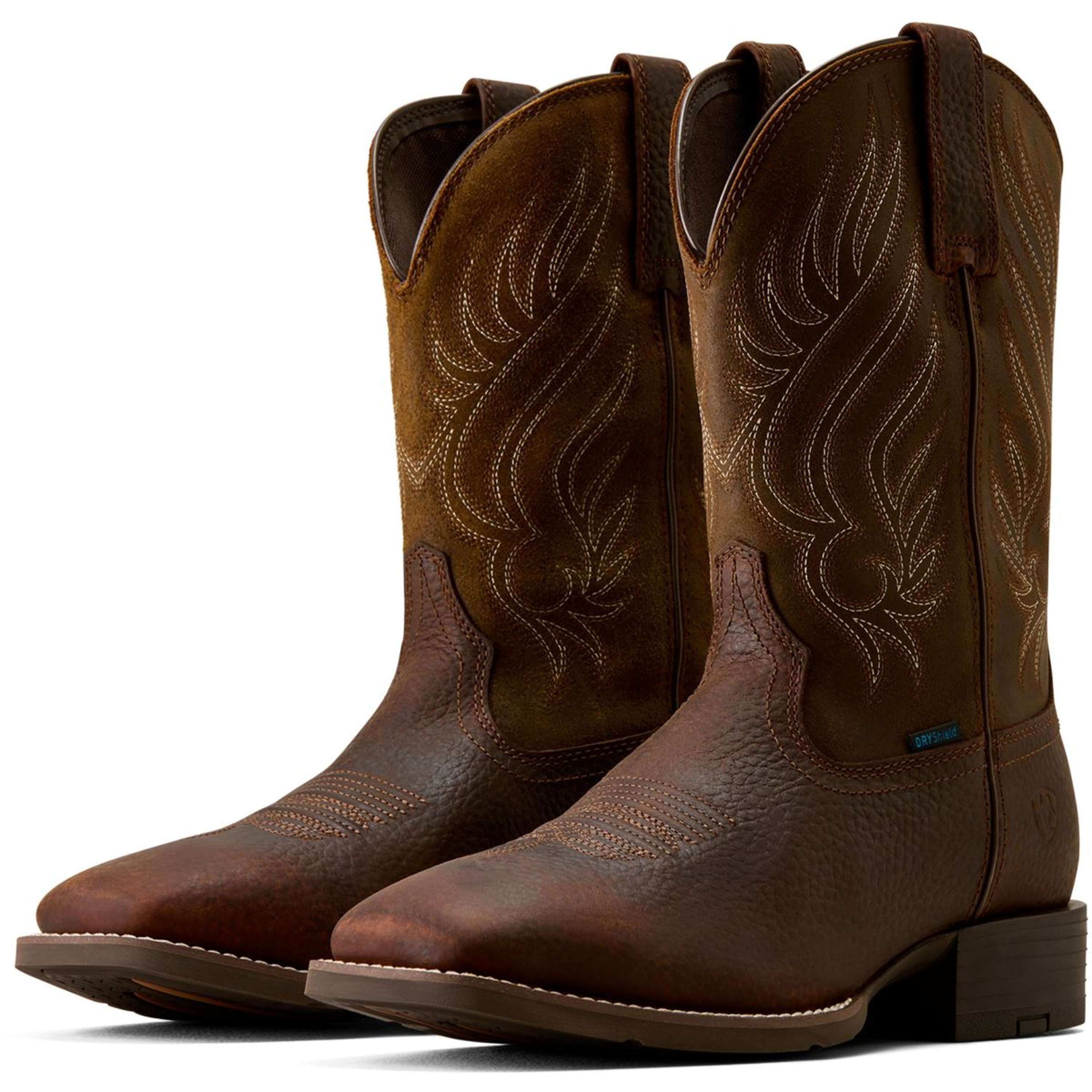 Ariat Western Boots Sport Riggs H2O Men Copper Kettle/Espresso Tan