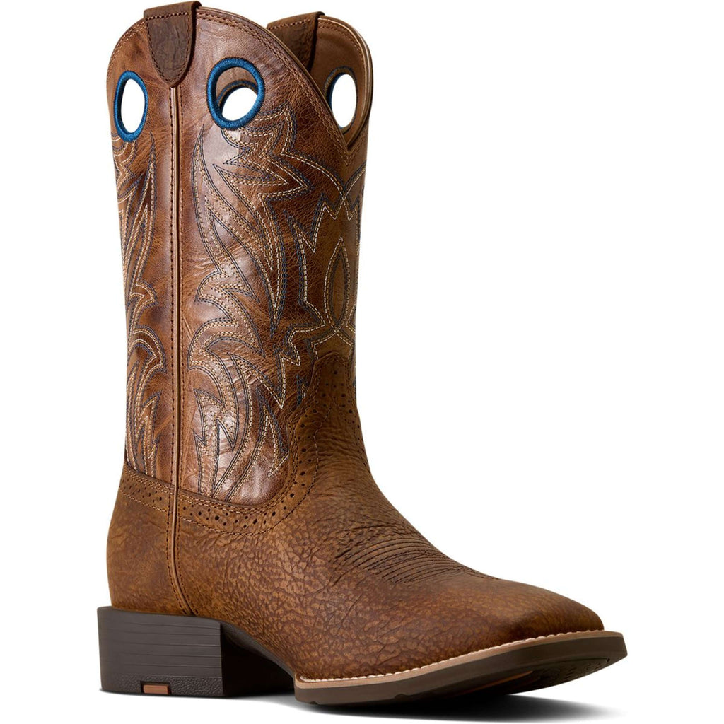 Ariat Western Boots Sport Sidebet Men Dark Tan