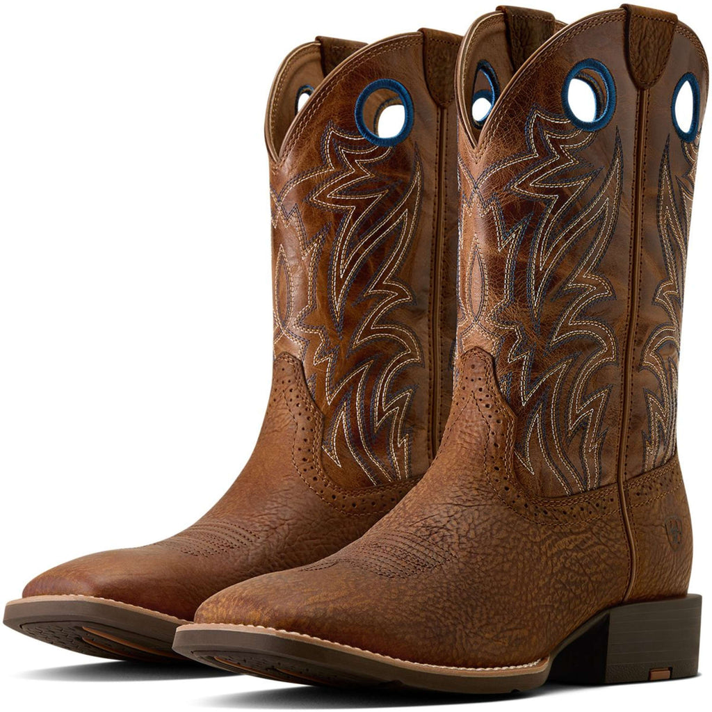 Ariat Western Boots Sport Sidebet Men Dark Tan