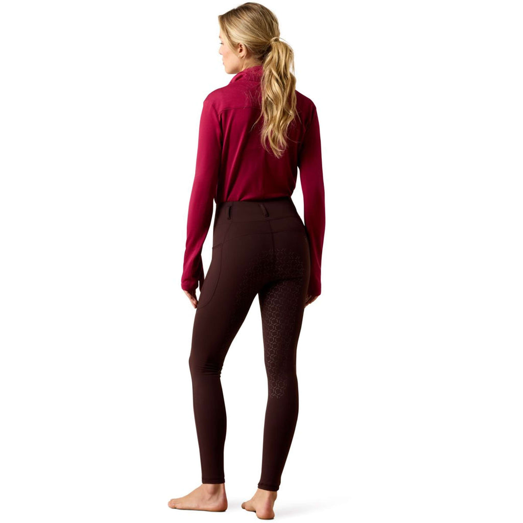 Ariat Heated Riding Leggings Venure 2.0 Women Chocolate Plum
