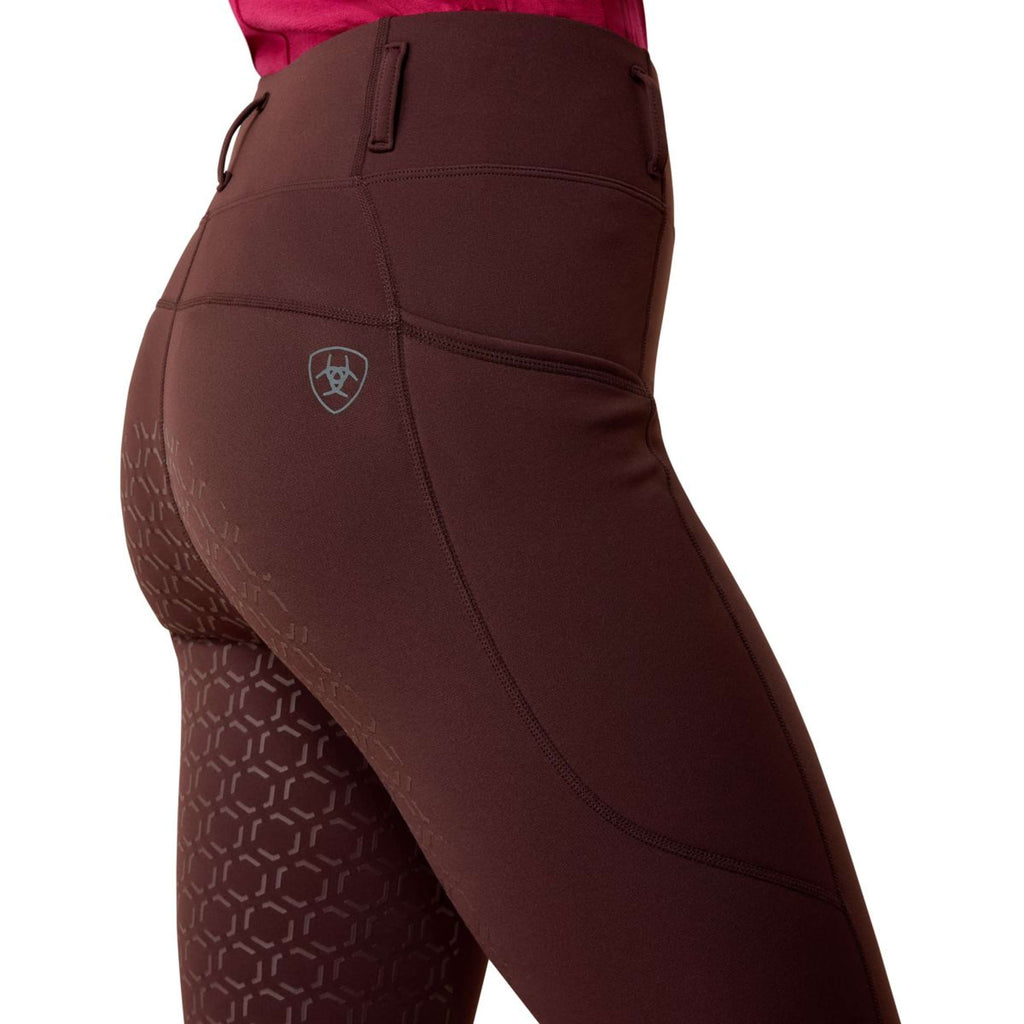Ariat Heated Riding Leggings Venure 2.0 Women Chocolate Plum