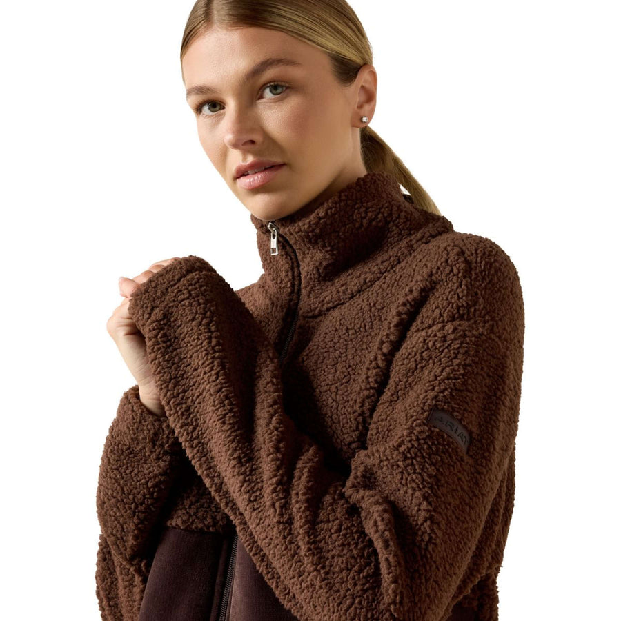 Ariat Zip-Hoodie Laviolette Women Chocolate Plum