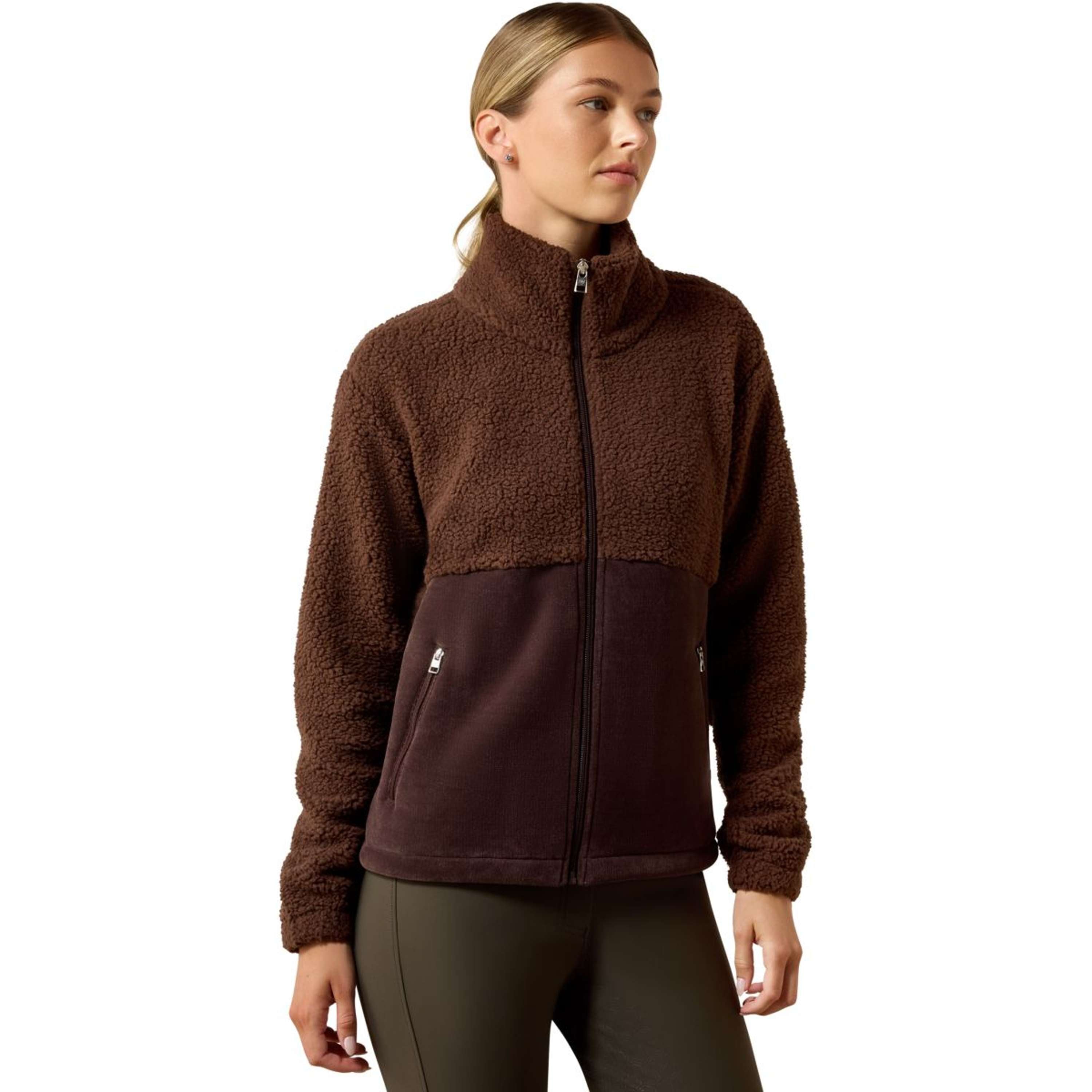 Ariat Zip-Hoodie Laviolette Women Chocolate Plum