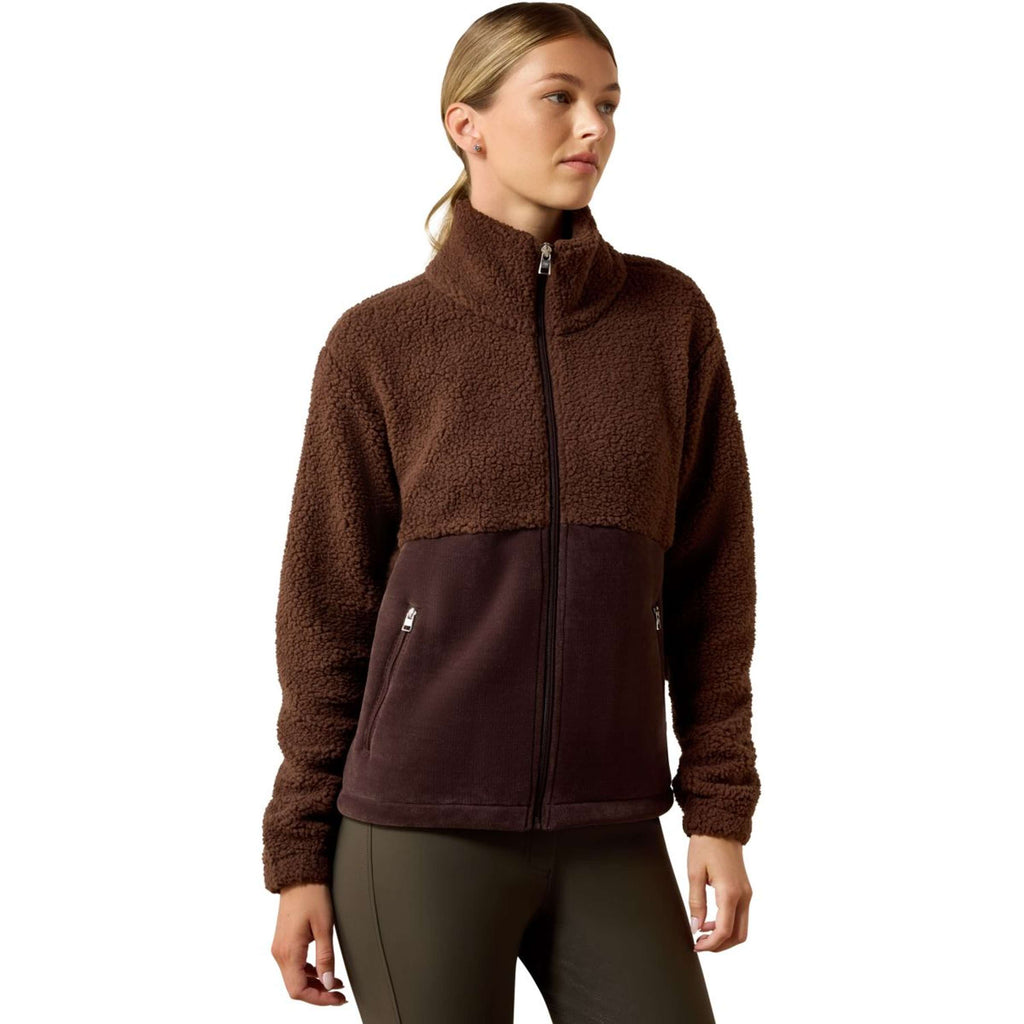 Ariat Zip-Hoodie Laviolette Women Chocolate Plum