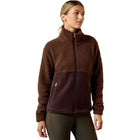 Ariat Zip-Hoodie Laviolette Women Chocolate Plum