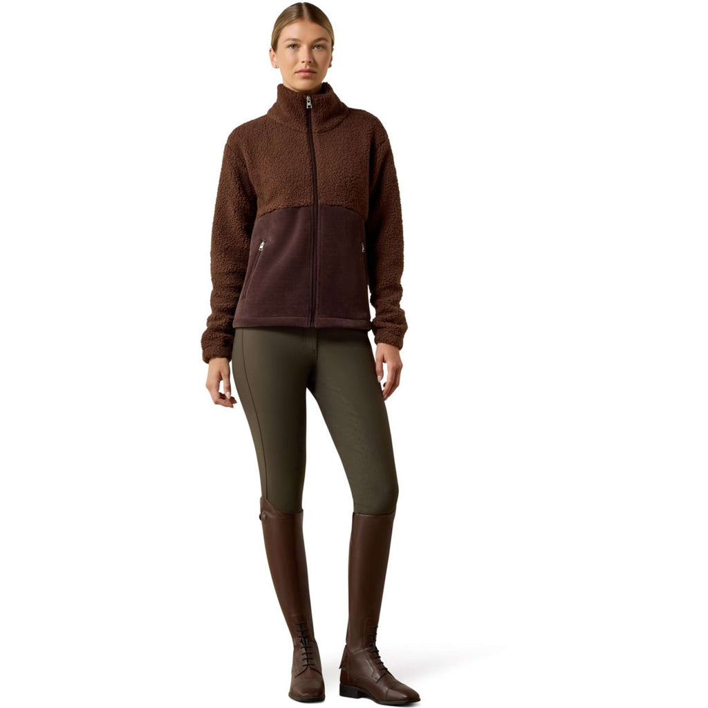 Ariat Zip-Hoodie Laviolette Women Chocolate Plum