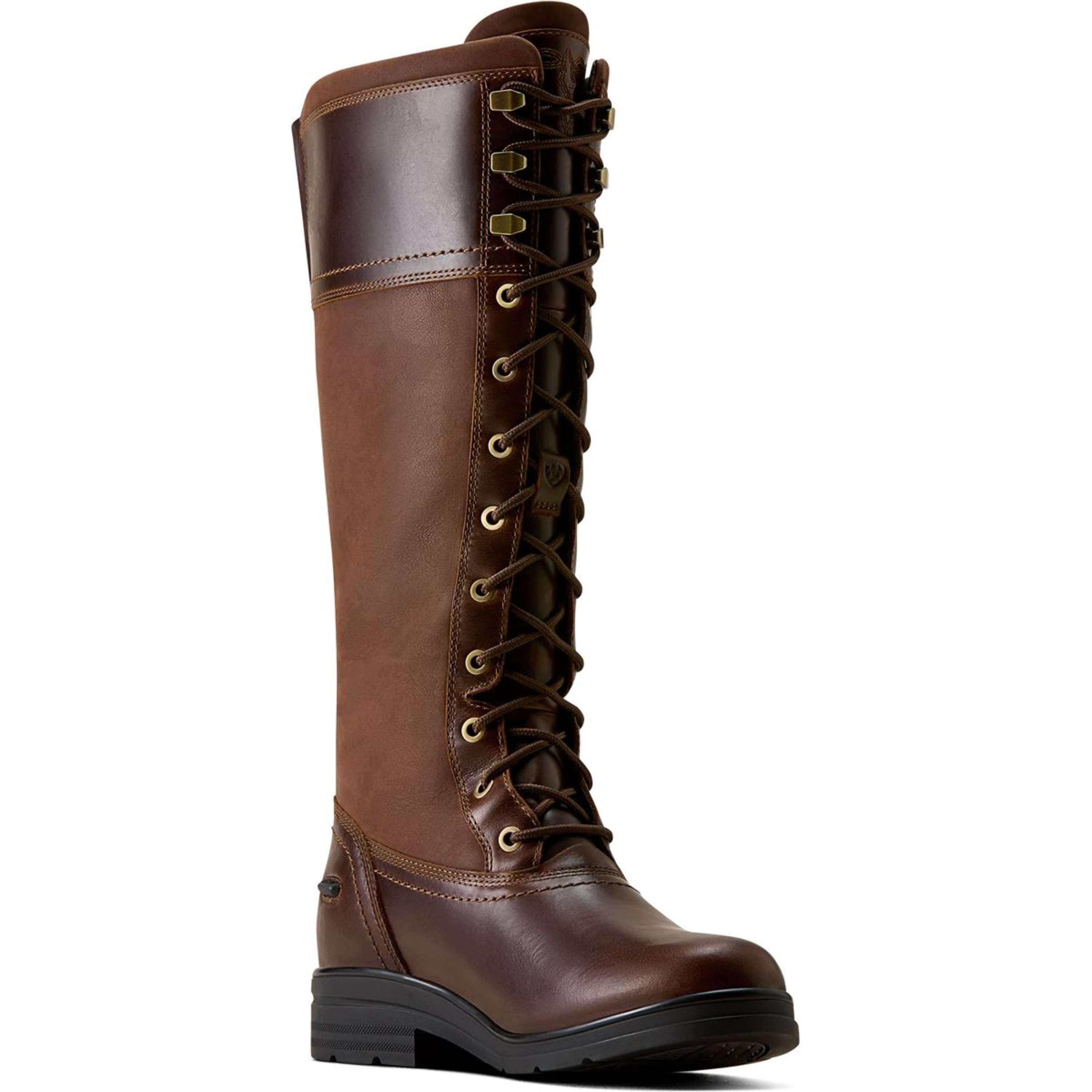 Ariat Winter Riding Boots Wythburn H2O Women Tabacco Brown