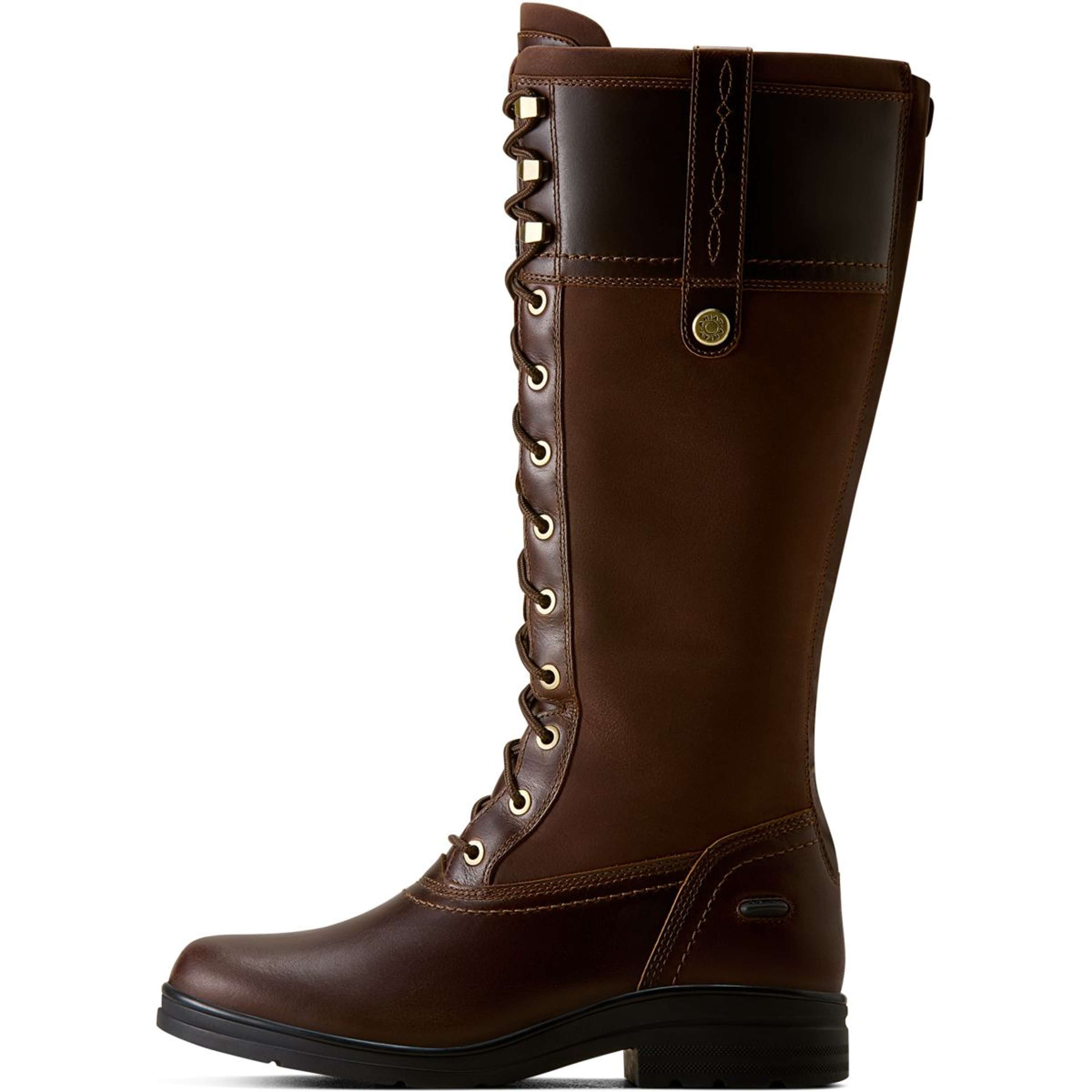 Ariat Winter Riding Boots Wythburn H2O Women Tabacco Brown