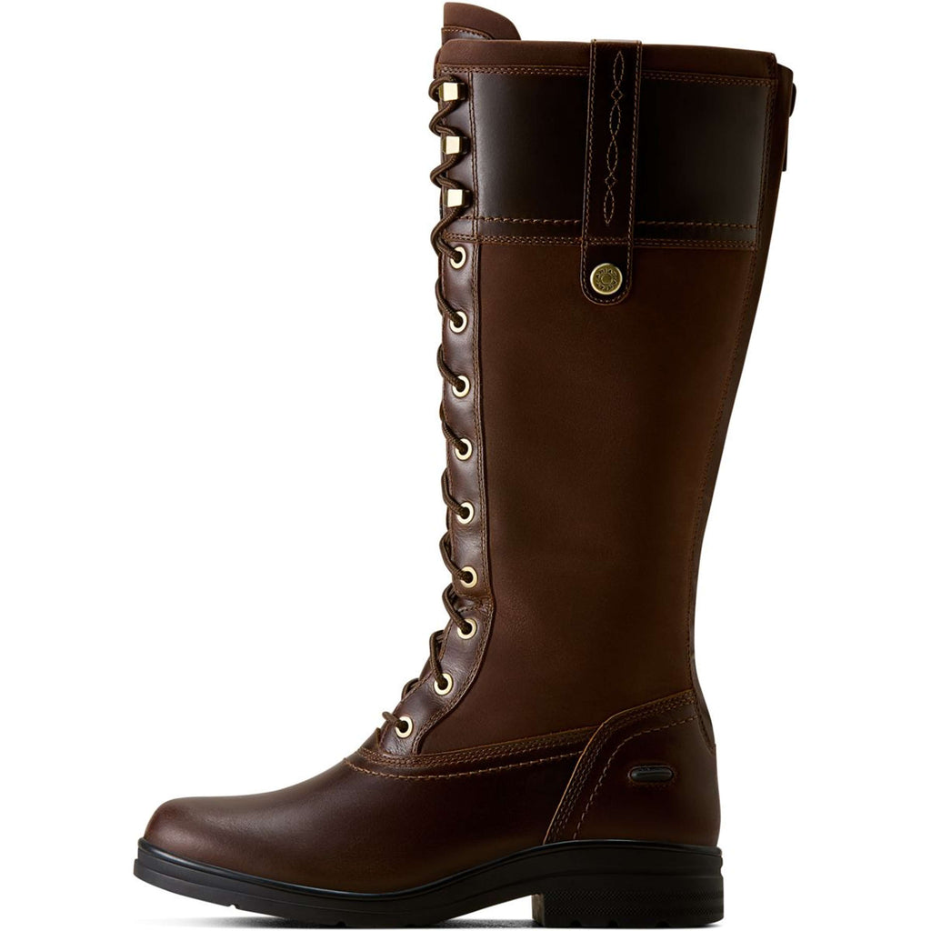 Ariat Winter Riding Boots Wythburn H2O Women Tabacco Brown