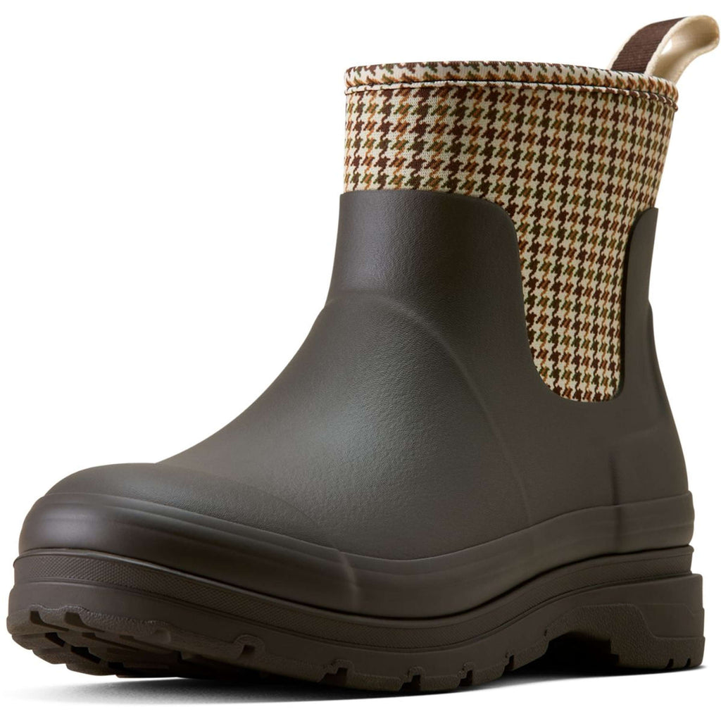 Ariat Jodphurs Kelmarsh Shortie Women Chocolate/Tan Twill