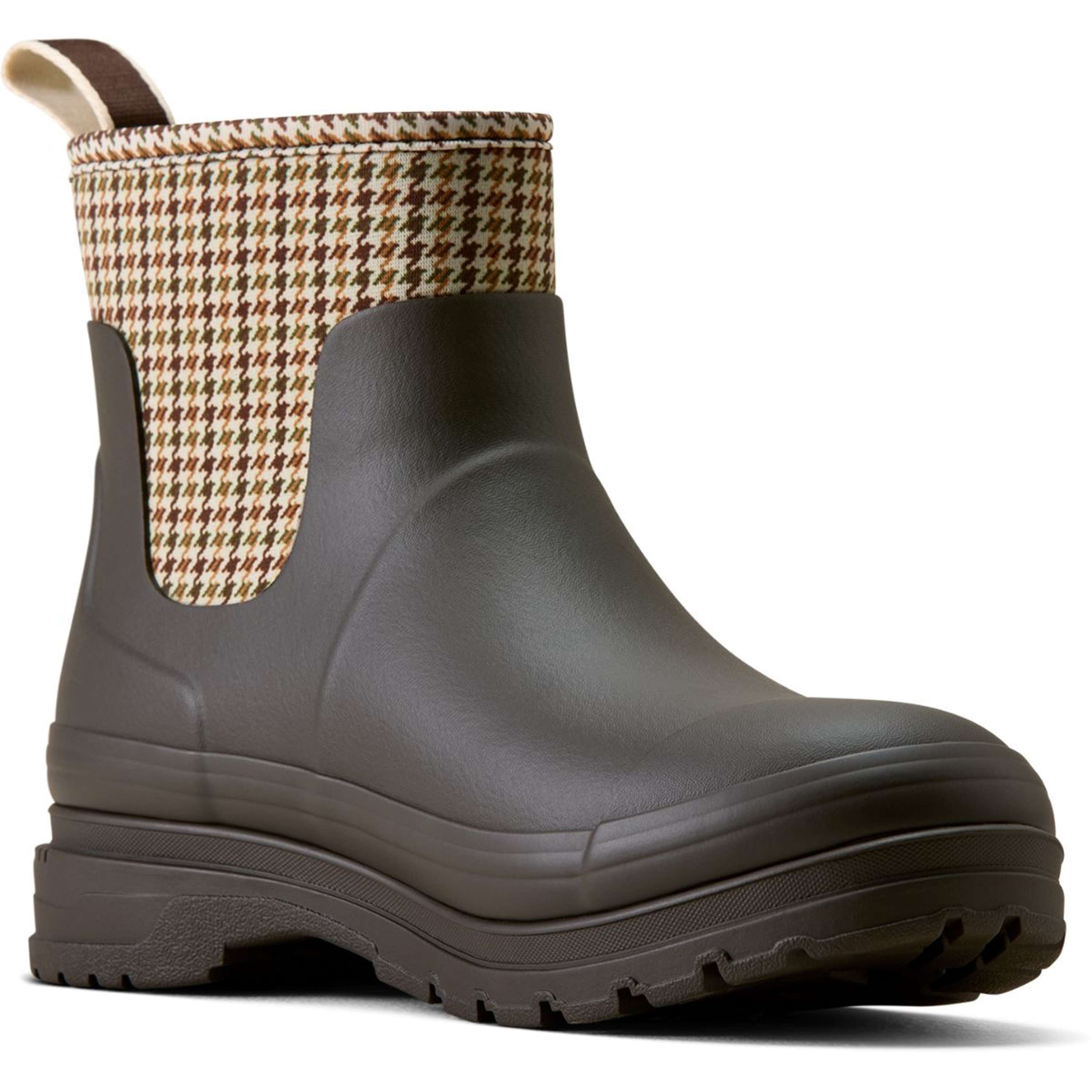 Ariat Jodphurs Kelmarsh Shortie Women Chocolate/Tan Twill