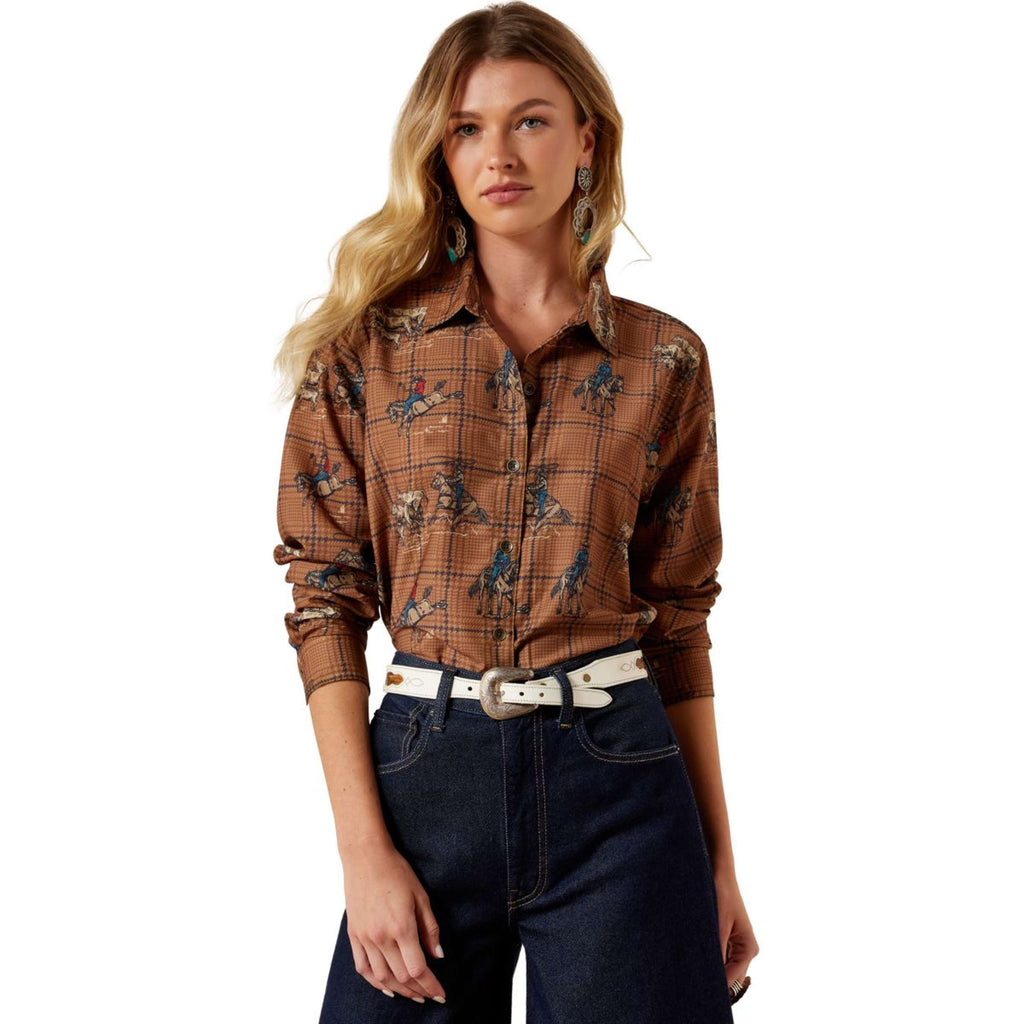Ariat Blouse Homestyle Women Brown