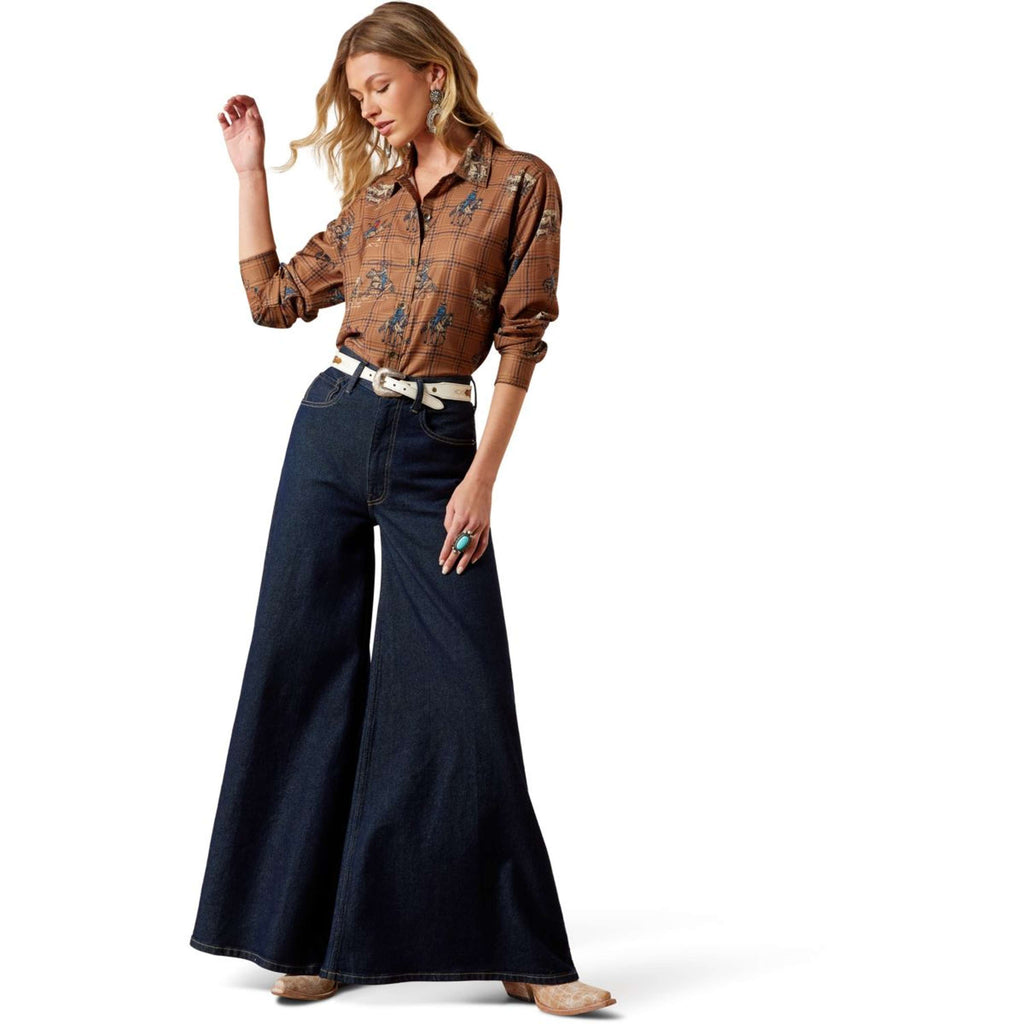 Ariat Blouse Homestyle Women Brown