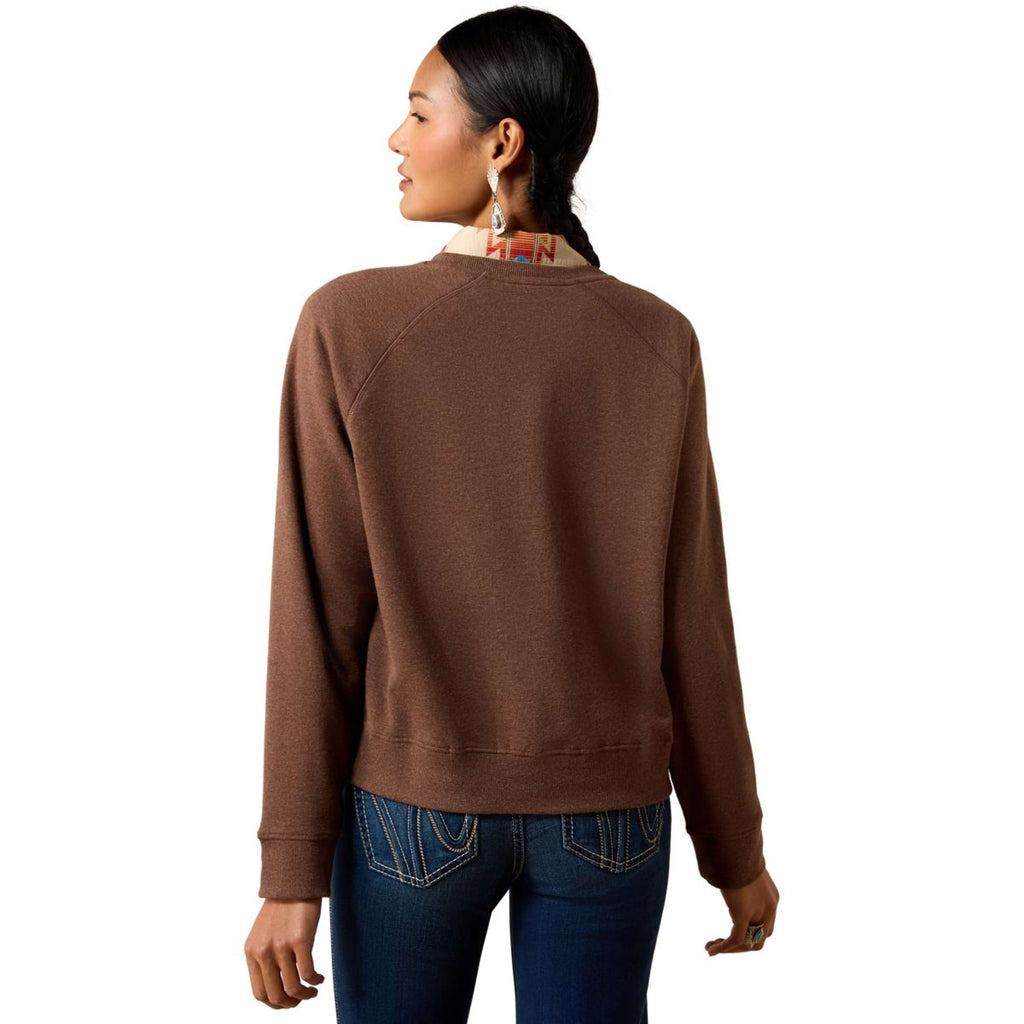 Ariat Sweater Essential Crew Women Chicory Coffee
