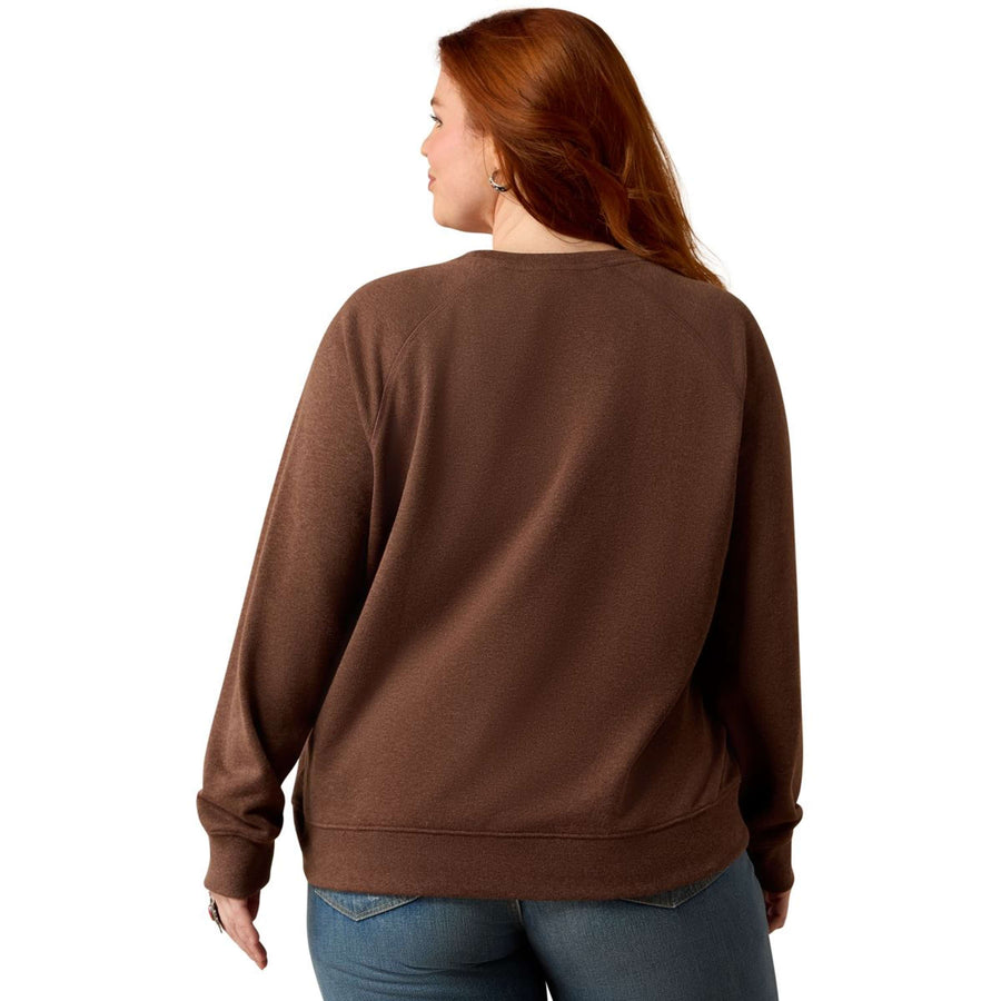 Ariat Sweater Essential Crew Women Chicory Coffee
