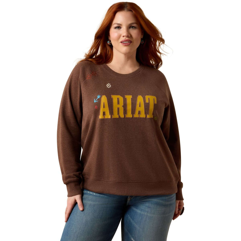Ariat Sweater Essential Crew Women Chicory Coffee